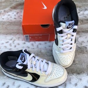 Wmns Nike Dunk Low Black Size 6